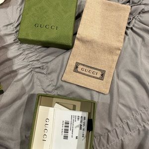 Gucci necklace box & dust bag